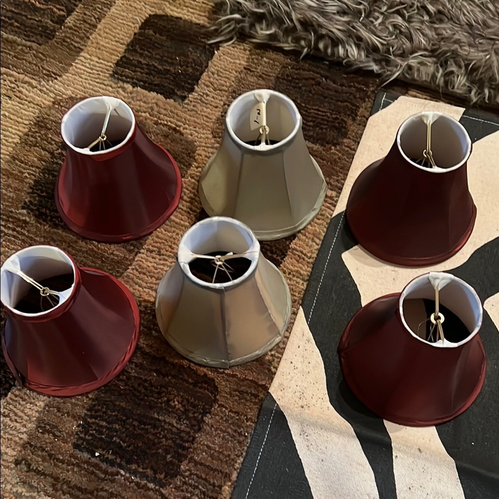 Target Home Accents Lanterns - Red and Gray